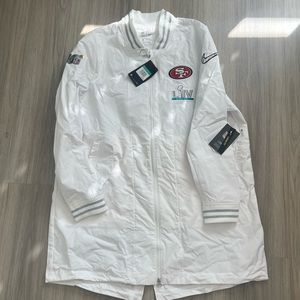 Nike 49ers jacket king brand new with tags xl men’s